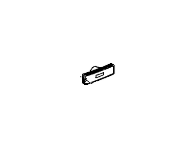 Pontiac 5977941 Side Marker Lamp