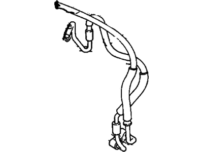 Pontiac Sunbird A/C Hose - 22587822