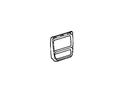 GM 22591667 Trim Plate 22591667 GM Trim Plate Illustration 1 of 1
