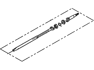Chevy 26031237 Shaft Assembly