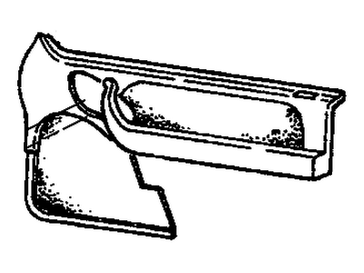 Pontiac 22583424 Door Panel