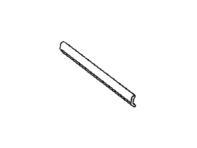 GM 22566427 Side Molding, Passenger Side 22566427 GM Side Molding, Passenger Side Illustration 1 of 1