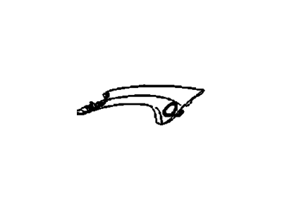 Chevy 96438902 MOLDING,WINDSHIELD SIDE GARNISH(GRAY)(FOR 4 SPKRS)(FOR 1ST DESIGN SEE 96492011)