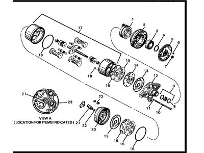 Cadillac DeVille A/C Compressor - 89019362