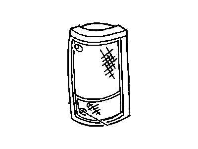 Oldsmobile Bravada Back Up Light - 5976323