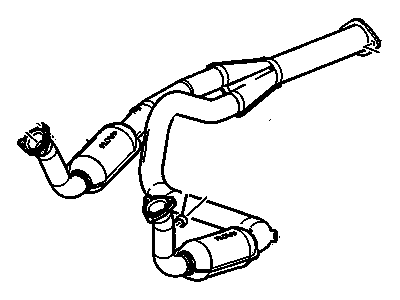 Chevy Express 2500 Catalytic Converter - 15747730