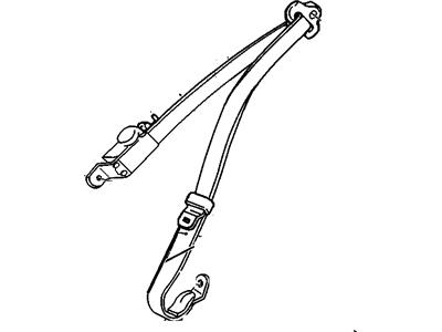 Cadillac Eldorado Seat Belt - 12513453