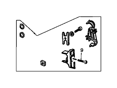 Cadillac 9194859 Pipe Kit Retainer