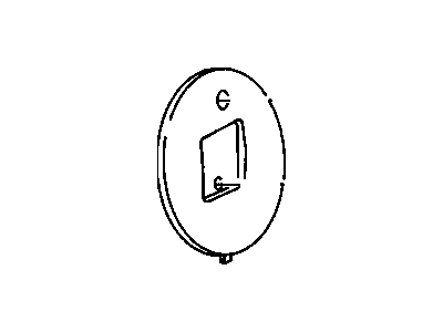 Oldsmobile Bravada Wheel Cover - 15661060