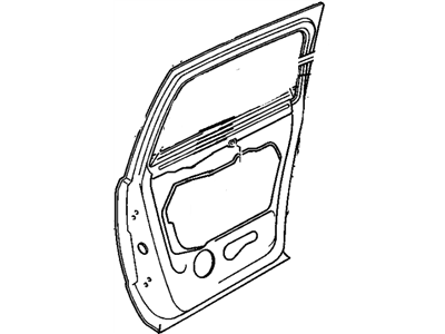 GM 25634366 Outer Panel, Driver Side
