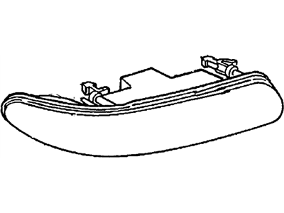 Oldsmobile 19244693 Headlamp Assembly