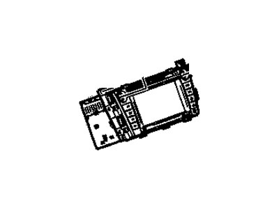 Cadillac 15869780 Display System