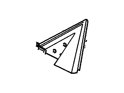 Cadillac 3534948 Mirror Seal