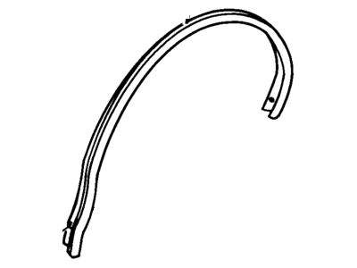 Oldsmobile 12500133 Wheel Opening Molding