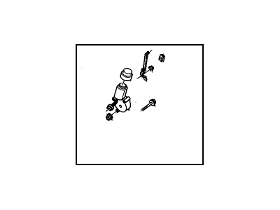 GM 16516654 Actuator Motor, Passenger Side