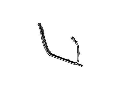 Cadillac 10379991 Door Weatherstrip