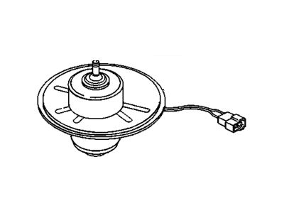 Chevy Spectrum Blower Motor - 94153369