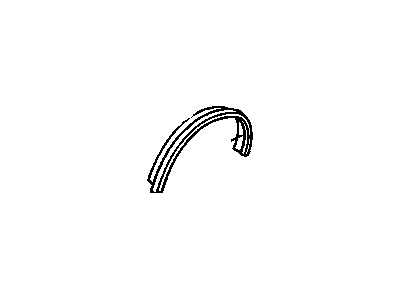 GMC 14033613 Wheel Opening Molding