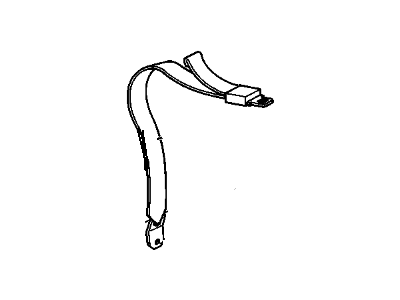 1998 Buick LeSabre Seat Belt - 12453434