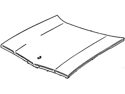 Cadillac 12374497 Hood