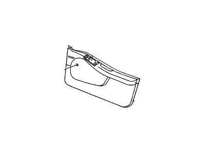 Oldsmobile 16657890 Armrest