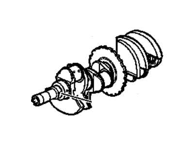 Cadillac Crankshaft - 12593766
