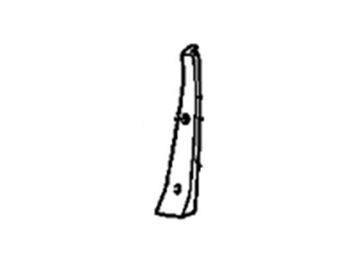 GM 10175773 Sill Plate, Front Driver Side 10175773 GM Sill Plate, Front Driver Side Illustration 1 of 1