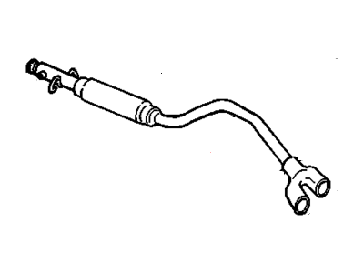 Cadillac Eldorado Exhaust Pipe - 3537028