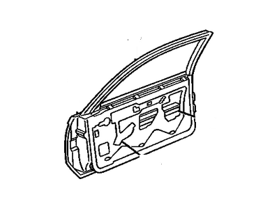 Oldsmobile 22642392 Outer Panel