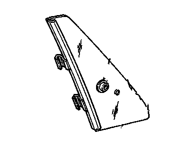 Chevy 20598904 Vent Glass