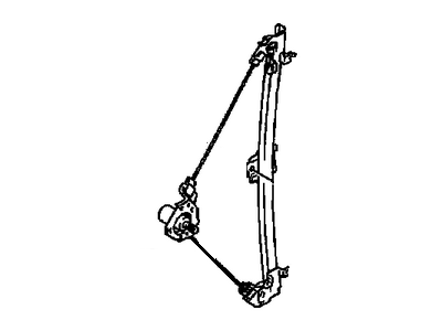 Chevy Tracker Window Regulator - 96059232