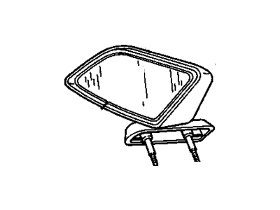 Pontiac Firebird Side View Mirrors - 20289777