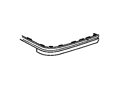 Oldsmobile 12524311 Impact Strip