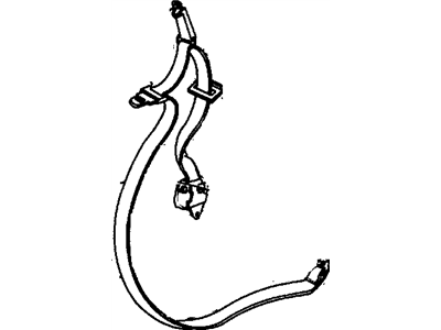 1990 Buick Century Seat Belt - 12512725