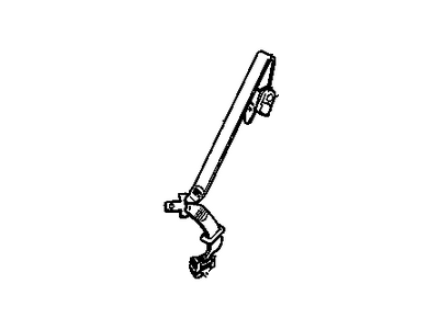 Pontiac 88893579 Lap & Shoulder Belt