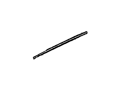 GM 14013608 Upper Molding, Front Passenger Side 14013608 GM Upper Molding, Front Passenger Side Illustration 1 of 1