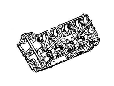 Cadillac 12569203 Cylinder Head