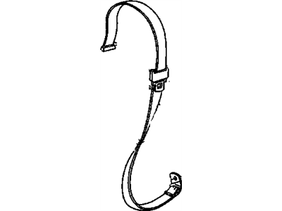 1990 Buick Century Seat Belt - 12512716