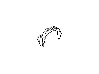 Pontiac 25551708 Fender Liner