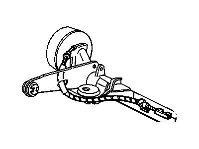 Oldsmobile 10210716 Parking Brake Cable