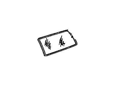 GM 15530718 Slide Assembly, Clear, Passenger Side 15530718 GM Slide Assembly, Clear, Passenger Side Illustration 1 of 1