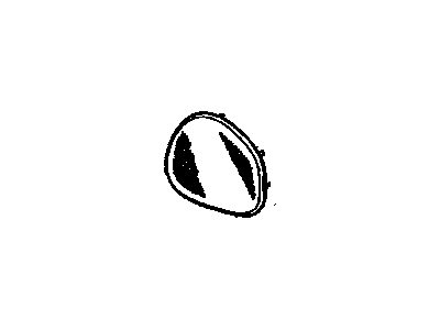 Cadillac 12482430 GRILLE,RADIO FRONT SPEAKER(SHALE)(9.650)