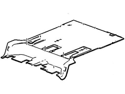 Cadillac 94672830 Mat