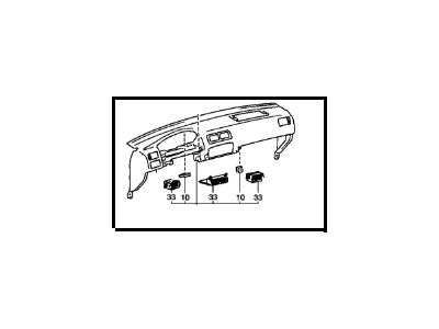 Chevy 94857328 Instrument Panel