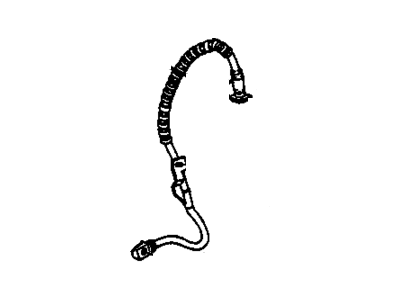 Cadillac 18032155 HOSE,FRONT BRAKE((LH)(1988-89))