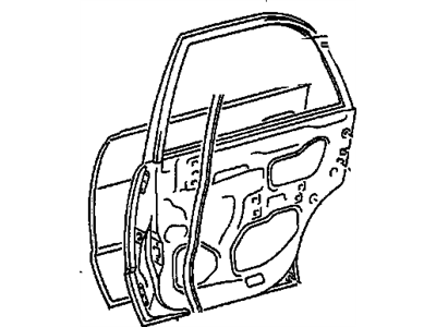 Chevy 94857676 Door Shell