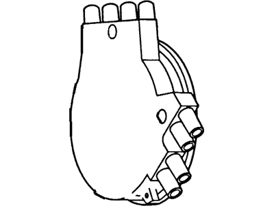 Buick Distributor Cap - 10457293