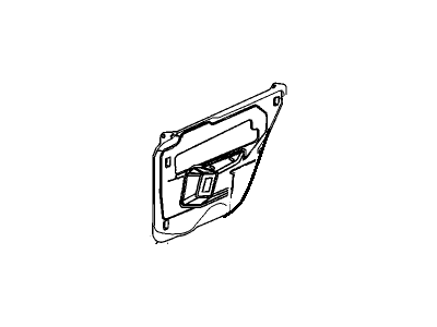 Buick 25663527 Water Deflector