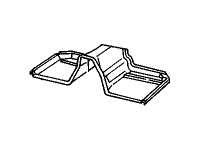 Chevy 10198704 Center Floor Pan