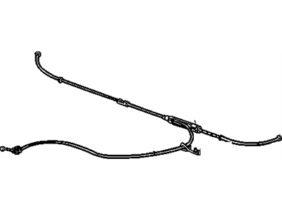 Buick Skyhawk Parking Brake Cable - 25526366